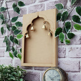 Rajwadi Jharokha Shadow Box with Bells