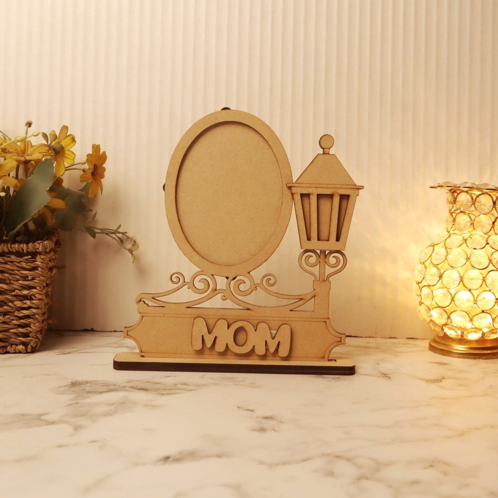 Pre Marked Oval Lamppost Photo Frame