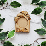 Floral Arch Photo Magnet Dad