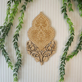 Rajwadi Cutout Motif Pre Mark Boota B