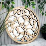 Cutwork Circle Mirror Zephyr