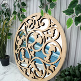 Cutwork Circle Mirror Zephyr
