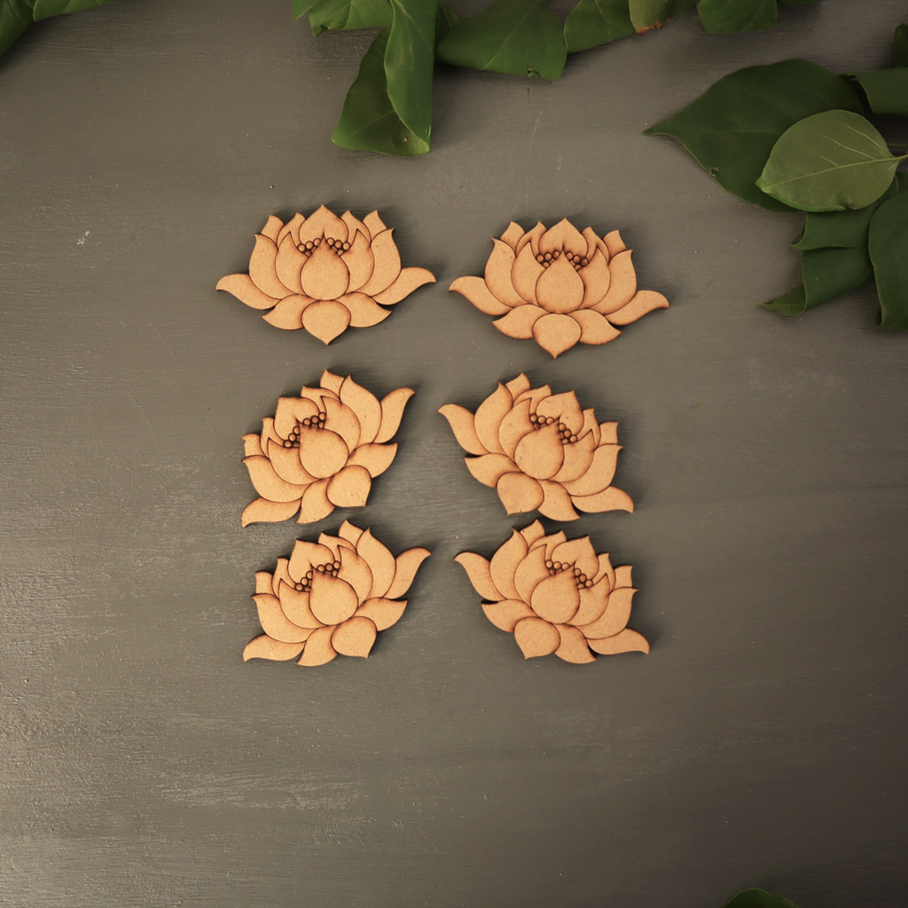 Rajwadi Cutout Motif Lotus F Pre Mark