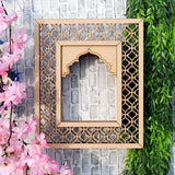 Rajwadi Jali Jharokha Wall Panel B