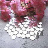 Hexagonal Mirrors for Lippan Art