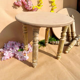 Round Table with Handcarved Legs with Free Shipping
