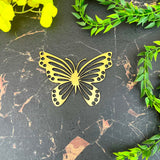Foldable Golden Acrylic Butterfly A