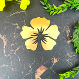 Foldable Golden Acrylic Flower E