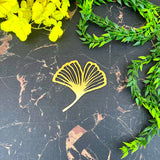 Foldable Golden Acrylic Gingko Petals