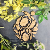 Rajwadi Floral Motif Pre Mark Cutout Q