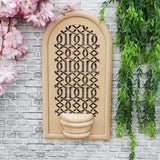 Hand Carved Jharokha Wall Shelf Panel Indrani