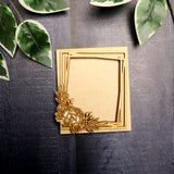 Floral Photo Magnet Rectangle