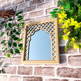 Rajwadi Damask Jali Jharokha Mirror Jhalak