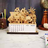 DIY Table Calendar Cozy Retreat Pre Marked