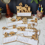 DIY Table Calendar Cozy Retreat Pre Marked