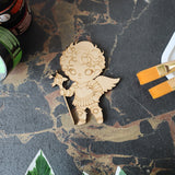 Cute Boy Fairy with Magic Wand Magnet