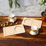 Snack Tray with Coaster