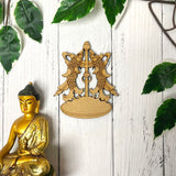 Buddhism Symbol Golden Fish Cutout Premark