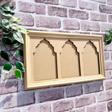 Three Partition Rajwadi Jharokha Wall Panel A