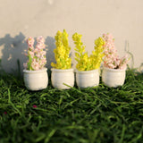 Miniature Flower Pot Vase with Flowers B