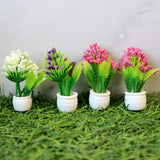 Miniature Flower Pot Vase with Flowers B