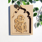 Rajwadi Cutout Motif Pre Mark Dhwaji