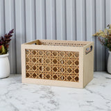 Rattan Cutlery and Napkin Holder