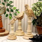 Wooden Bird Family Set