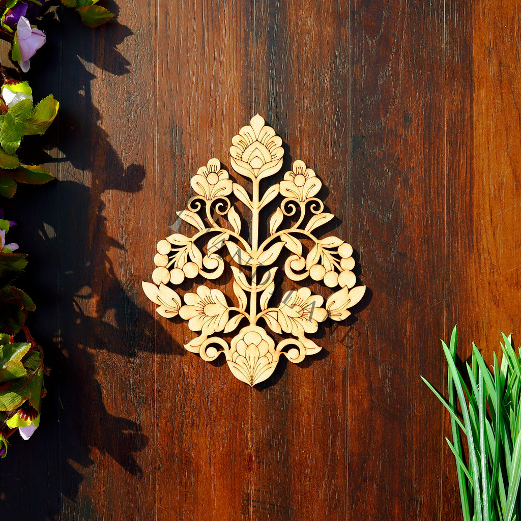 Rajwadi Cutout Motif Pre Mark Buti