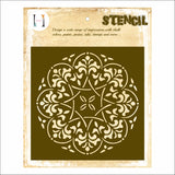 Mandala Stencil Pattern D