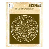 Mandala Intricate Pattern Stencil A