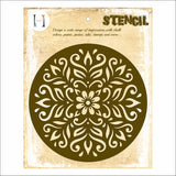 Elegance Flourish Mandala Stencil