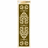 Victorian Swirl Stencil B