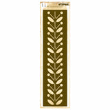 Victorian Leaves Border Stencil