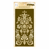 Victorian Motif Stencil A