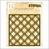 Damask Trellis Stencil 5