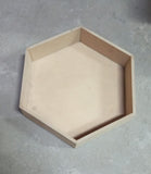 Vintage Hexagonal Tray