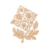 Rajwadi Floral Motif Pre Mark Cutout L