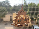3D Hanging Ornament Tree Wall Decor
