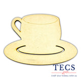 Cup Saucer Dining Kitchen Living Area Room Wall Décor 3