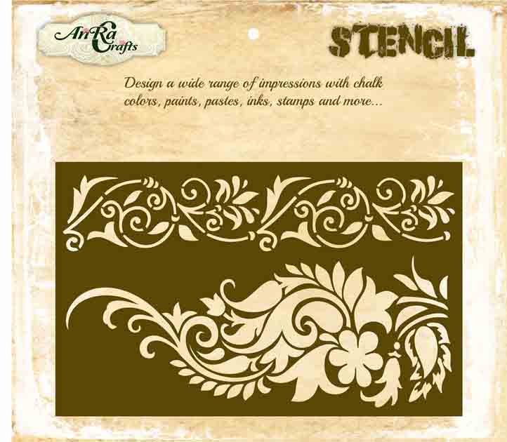 Boarder With Pattern Stencil 1 Handilane