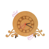 9 Inch Diameter Table Clock