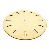 Circle clock Base with Numbers Cutting