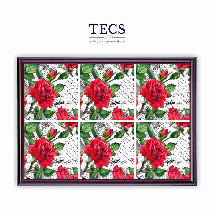 Scripted Rose Tiles