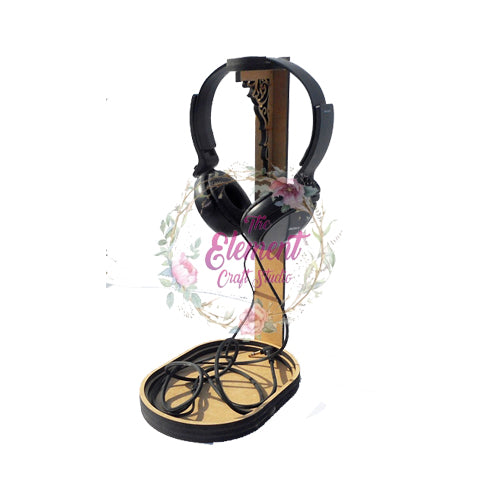 mdf headphone stand,wood,craft,bases