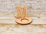 Monogram Tea Light Holder M