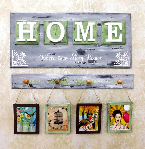 Gallery Area Wall Art- HOME