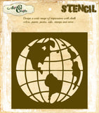 Globe Stencil