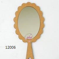 Hand Mirror Oval --1