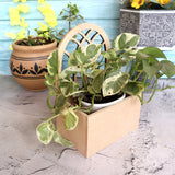 Arch Table and Hanging Planter B